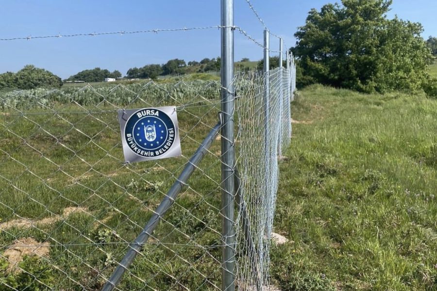 Beton Direkli Tel Örgü